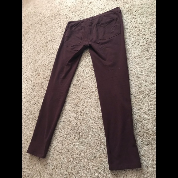 AEO | burgundy jeggings - Picture 6 of 8